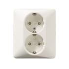 ABB Electrification - JUSSI INNFELT DOBBEL STIKKONTAKT 100PK.