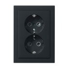 ABB Electrification - DBL.STIKK M/J 1,5 LAV SO. MATT