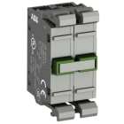 ABB Electrification - Dobbel kontaktblokk frontmotering 2NO