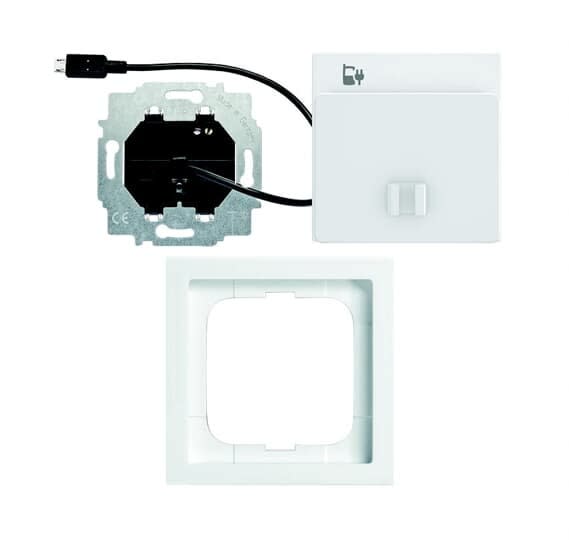 ABB Electrification - Impressivo Ladestasjon med MICRO-USB Hvit