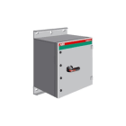 ABB Electrification - OT630KAUC3TZ, 3P. 400V 570A, Steel sheet enclosure, Sort pistolhåndtak