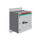 ABB Electrification - OT315KLRR6TZ , 6P,400V, 160kW, 315A stål kapsling IP65 Sort pistolhåndtak, 4NO+2NC