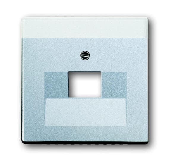ABB Electrification - Impressivo sentral plate ACCESS POL Aluminium