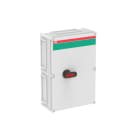 ABB Electrification - OT250KGCC3T , 3P,400V, 132kW, 250A plast kapsling IP65 Sort pistolhåndtak, 2NO+1NC