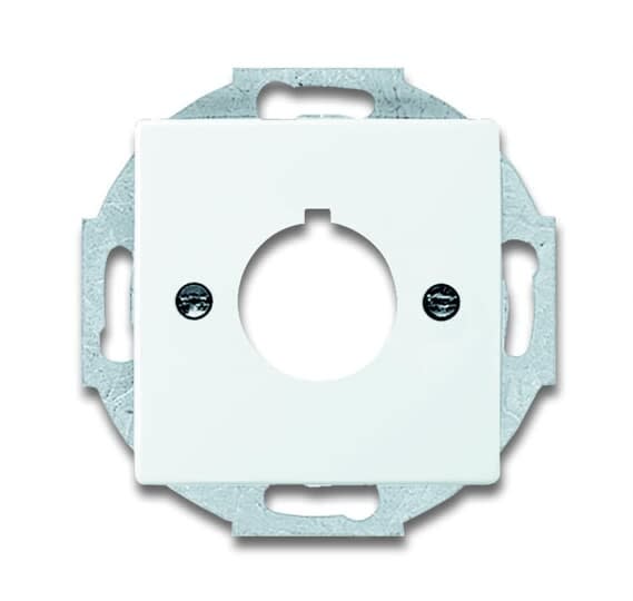 ABB Electrification - Sentralplate Impressivo 22,5MM dia. HVIT