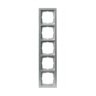 ABB Electrification - IMPRESSIVO® ramme 5-hull 85mm alu 1725F85-83