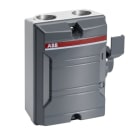 Hauge - Sikkerhetsbryter, LBAS316TPN, 3P, 400V, 16A, 7.5kW, Alu.kapsling, IP54, Sidebetjent, 1NO