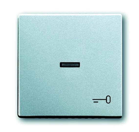 ABB Electrification - Impressivo bryter vippe med nøkkel symbol Aluminium