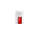 ABB Electrification - Outdoor siren - white