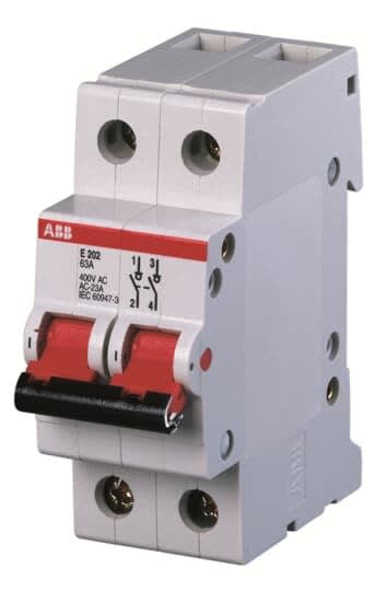 ABB Electrification - MODULÆR LASTBRYTER E202/100r