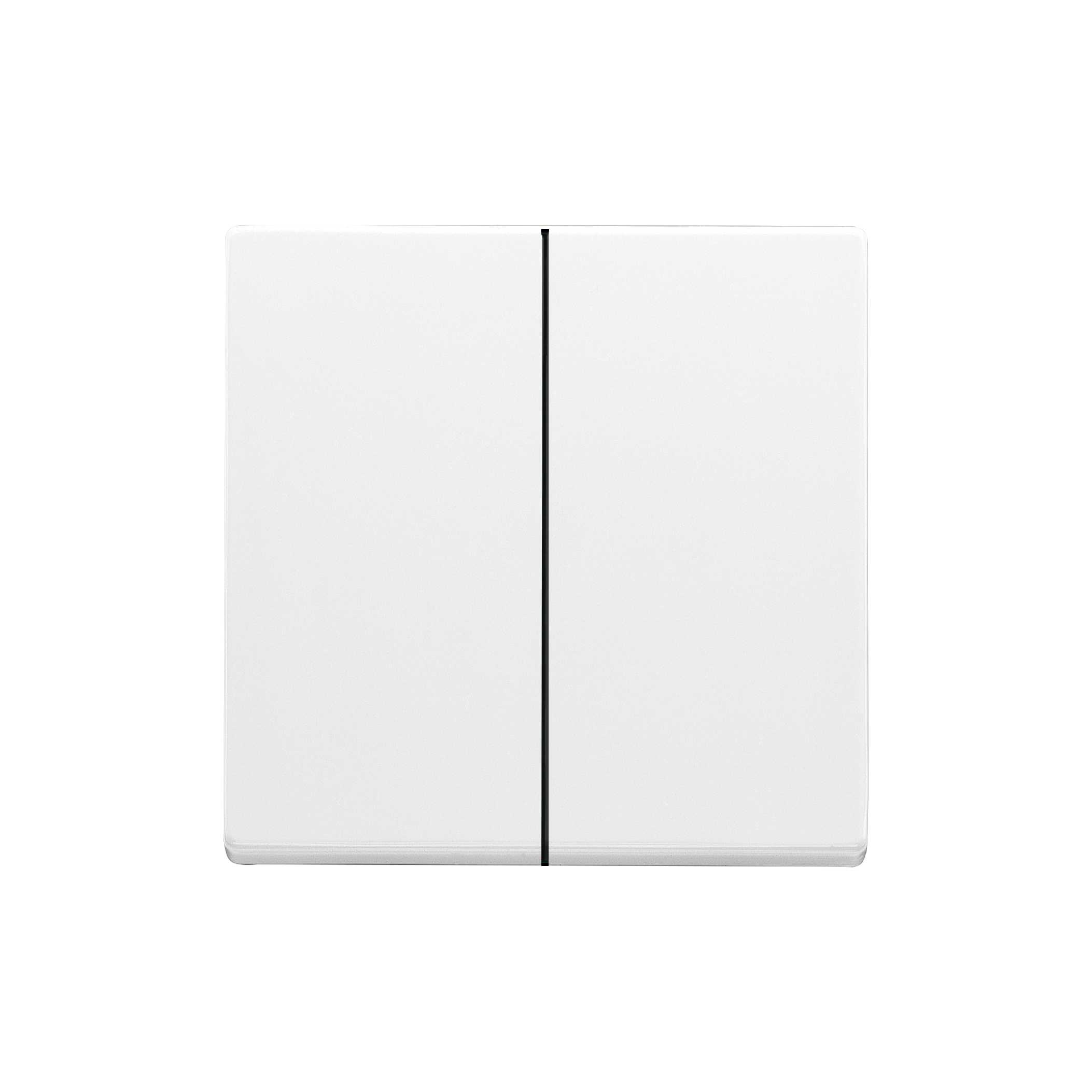 ABB Electrification - Impressivo bryter vippe dobbel Hvit