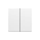 ABB Electrification - Impressivo bryter vippe dobbel Hvit