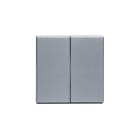 ABB Electrification - Impressivo bryter vippe dobbel Aluminium