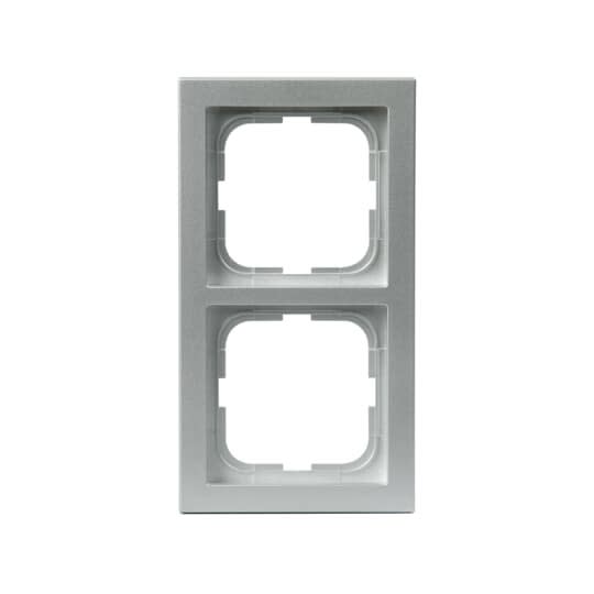 ABB Electrification - Impressivo ramme 2-hull 85MM Aluminium