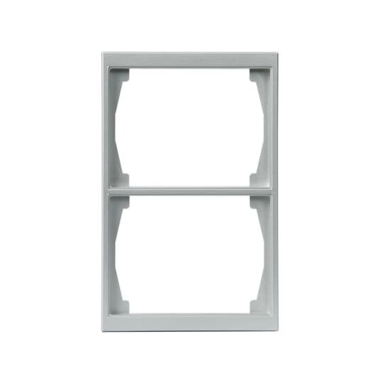 ABB Electrification - Impressivo ramme 2-hull 100MM Aluminium