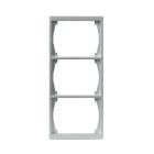 ABB Electrification - Impressivo ramme 3-hull 100MM Aluminium