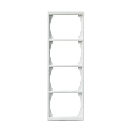 ABB Electrification - Impressivo ramme 4-hull 100MM Hvit