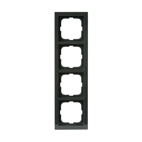 ABB Electrification - Impressivo ramme 4-hull 85MM Antrasitt
