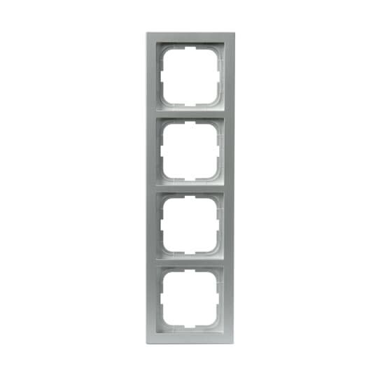 ABB Electrification - Impressivo ramme 4-hull 85MM Aluminium