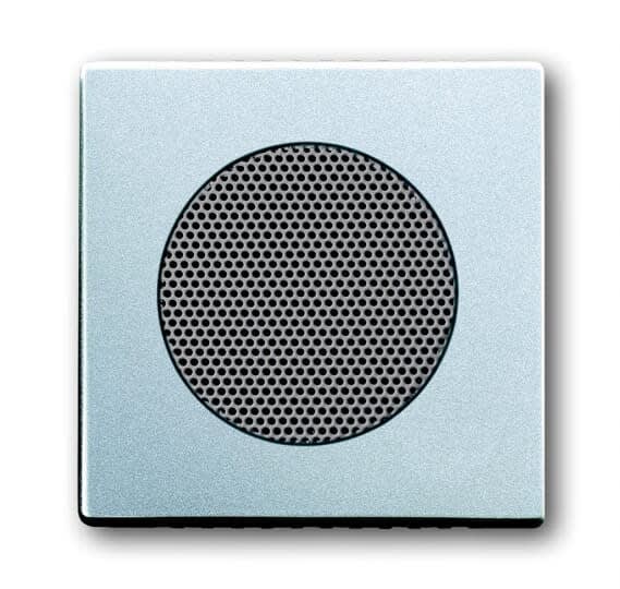 ABB Electrification - Impressivo sentral plate innbygningshøyttalere Aluminium