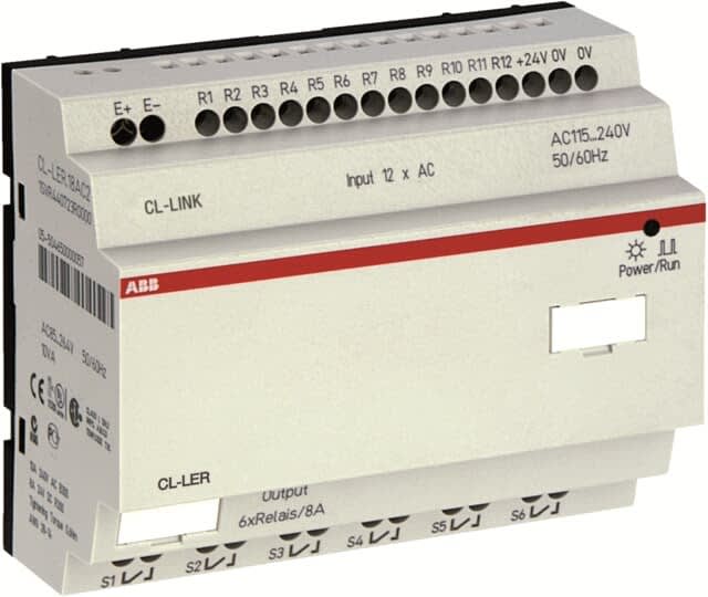 ABB Electrification - Utvidelses-modul CL-LET.20DC2, 24VDC, 12I/8O, transistorutg