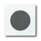 ABB Electrification - Impressivo sentral plate innbygningshøyttalere Hvit