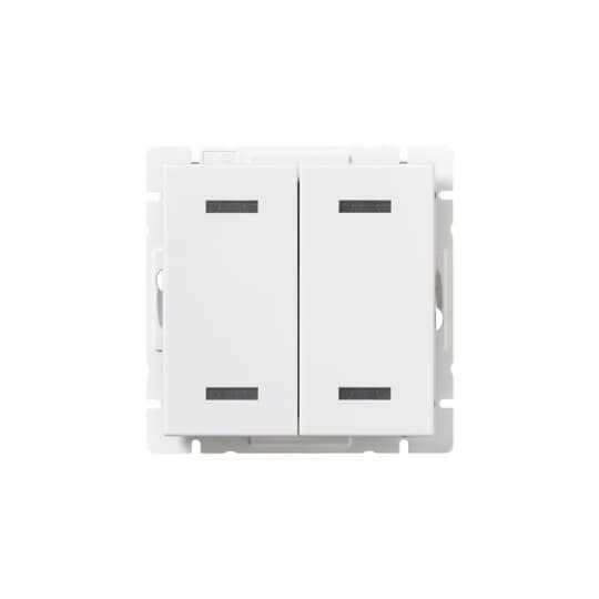 ABB Electrification - Impressivo impulsbryter 4 knapper Hvit