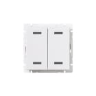 ABB Electrification - Impressivo impulsbryter 4 knapper Hvit