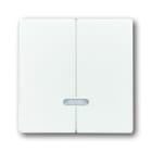 ABB Electrification - Impressivo front dobbel dimmer Hvit