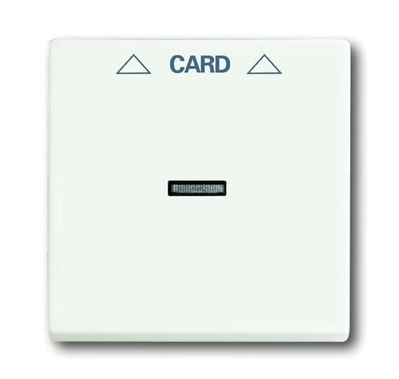 ABB Electrification - SENTERPLATE KORTBR. HVIT MATT