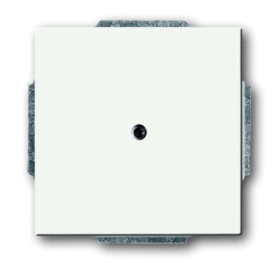 ABB Electrification - SENT.PL. BLINDPLATE, HVIT MATT