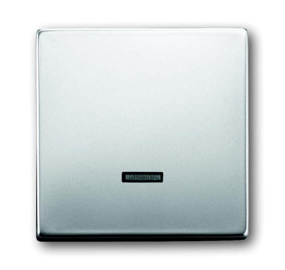 ABB Electrification - Impressivo vippe impulsdimmer Pure steel