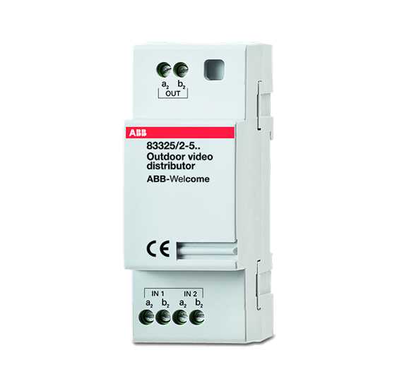 ABB Electrification - WM Dørtablå utvider til porttelefon 2TKA00001073