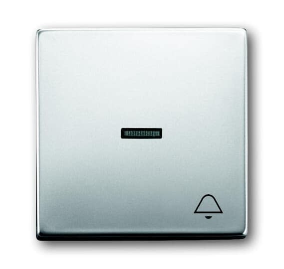 ABB Electrification - BRYTER VIPPE MED KLOKKE SYMBOL PURE STEEL