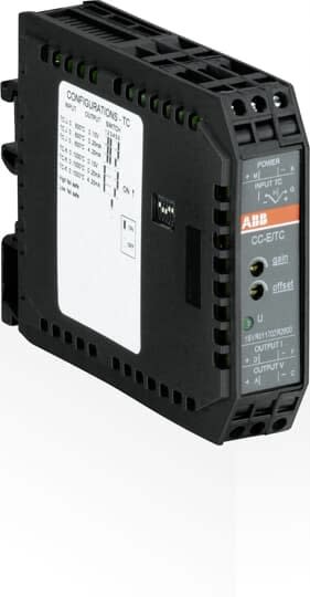 ABB Electrification - Temperatursignalomformer CC-E TC/I, ENF..