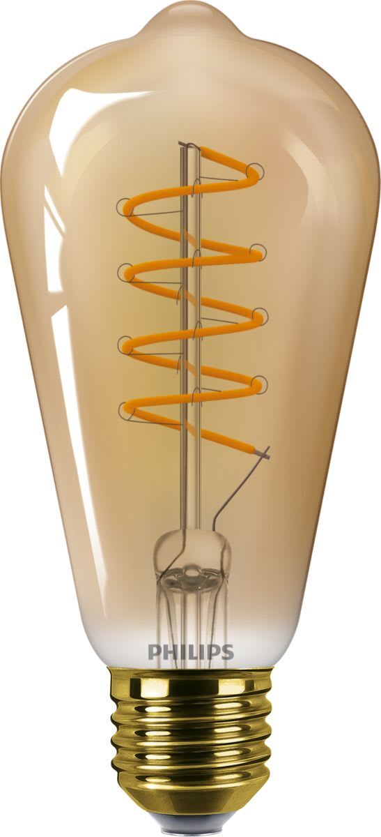 Philips - Klassiske LED-glødelamper - LED-lamp/Multi-LED - Korrelert fargetemperatur (nom.): 1800 K