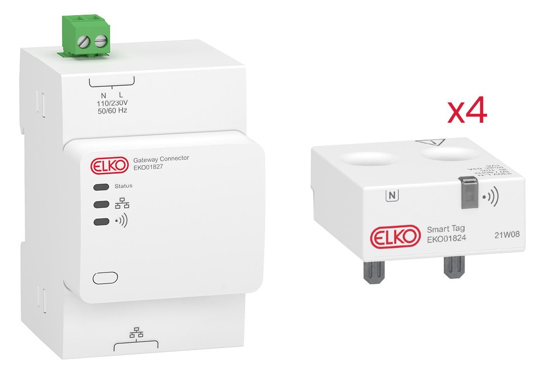 Elko - Smart Tag kit IT/TN 230 V -4ST