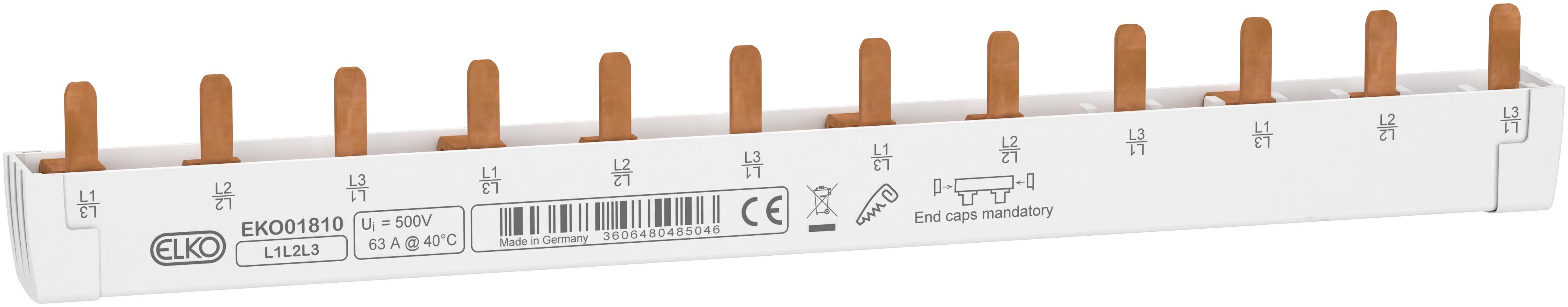 ELKO - Samleskinne 12ML1-L2-L3
