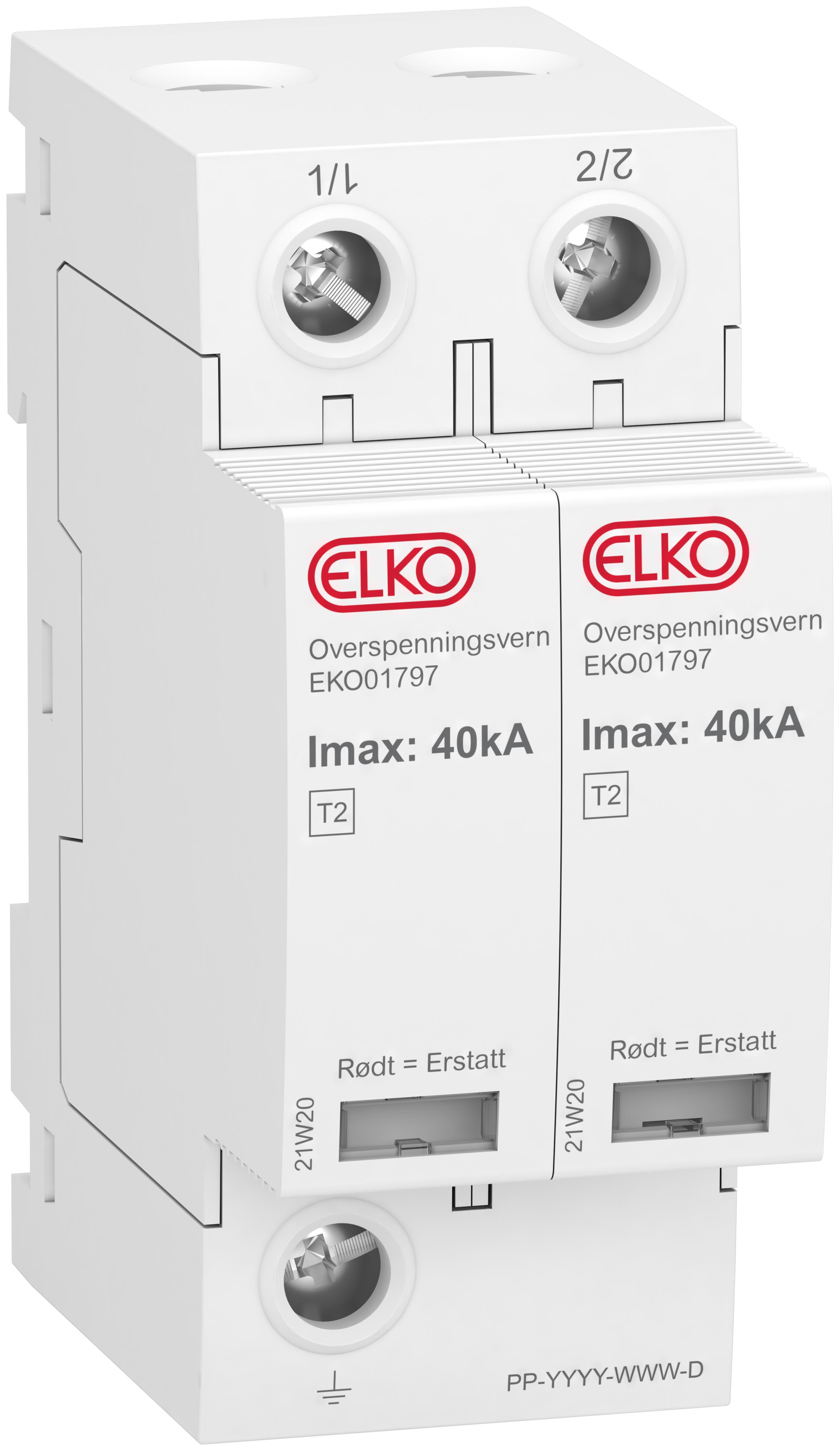 ELKO - Overspenningsvern Type 2 TN 2P