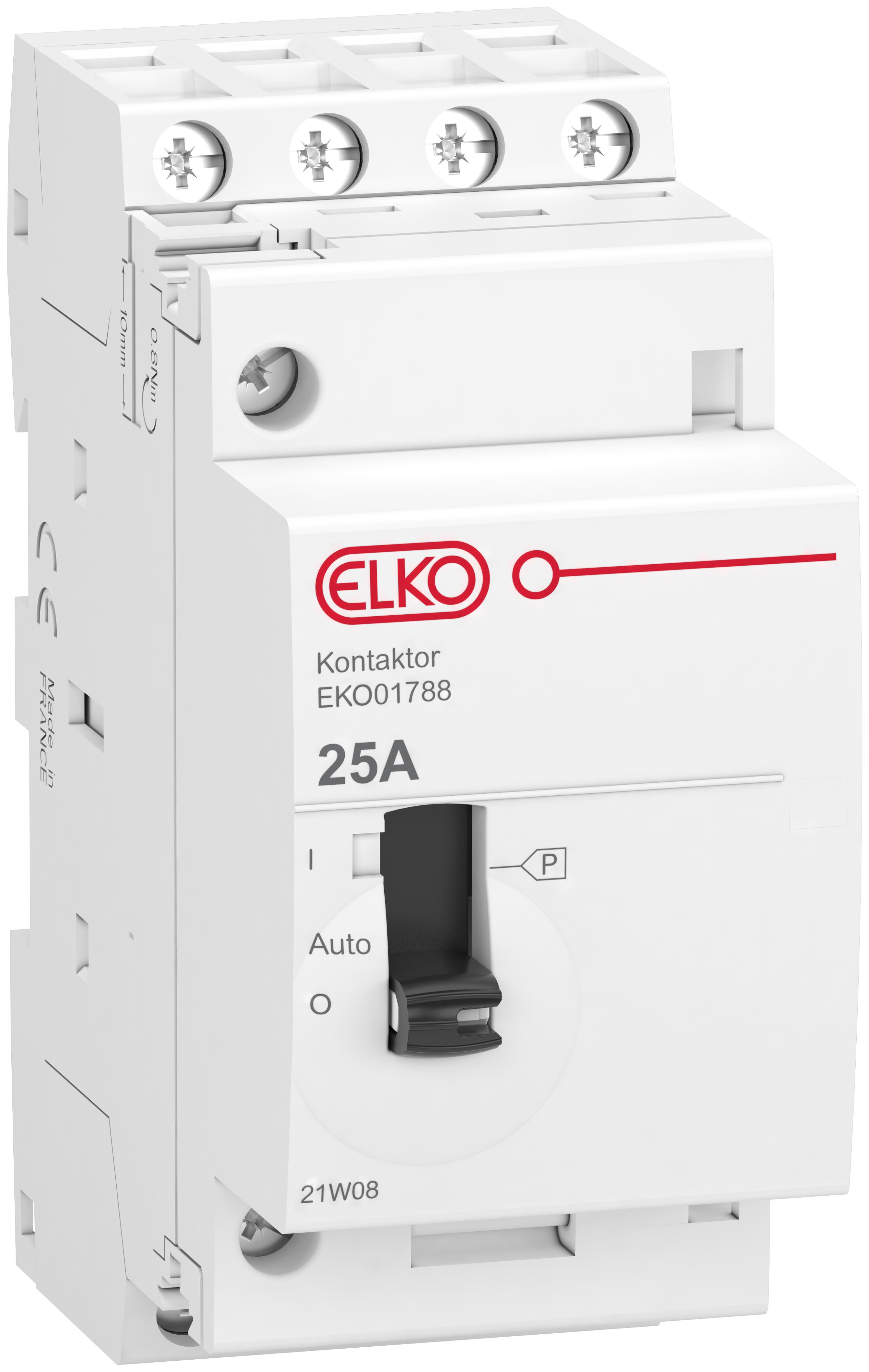ELKO - Kontaktor 25A 4NO 230VAC