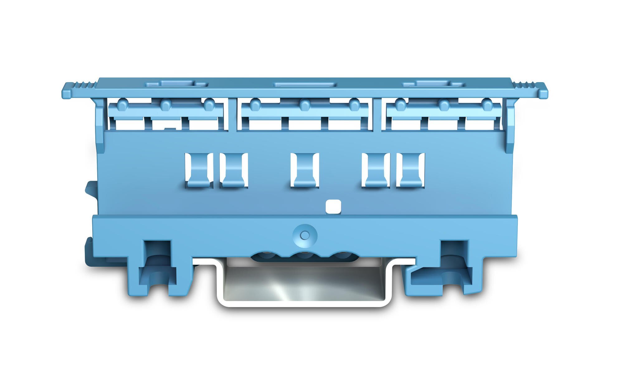 WAGO - Festebrakett 221-Serien - 4 mm², blå