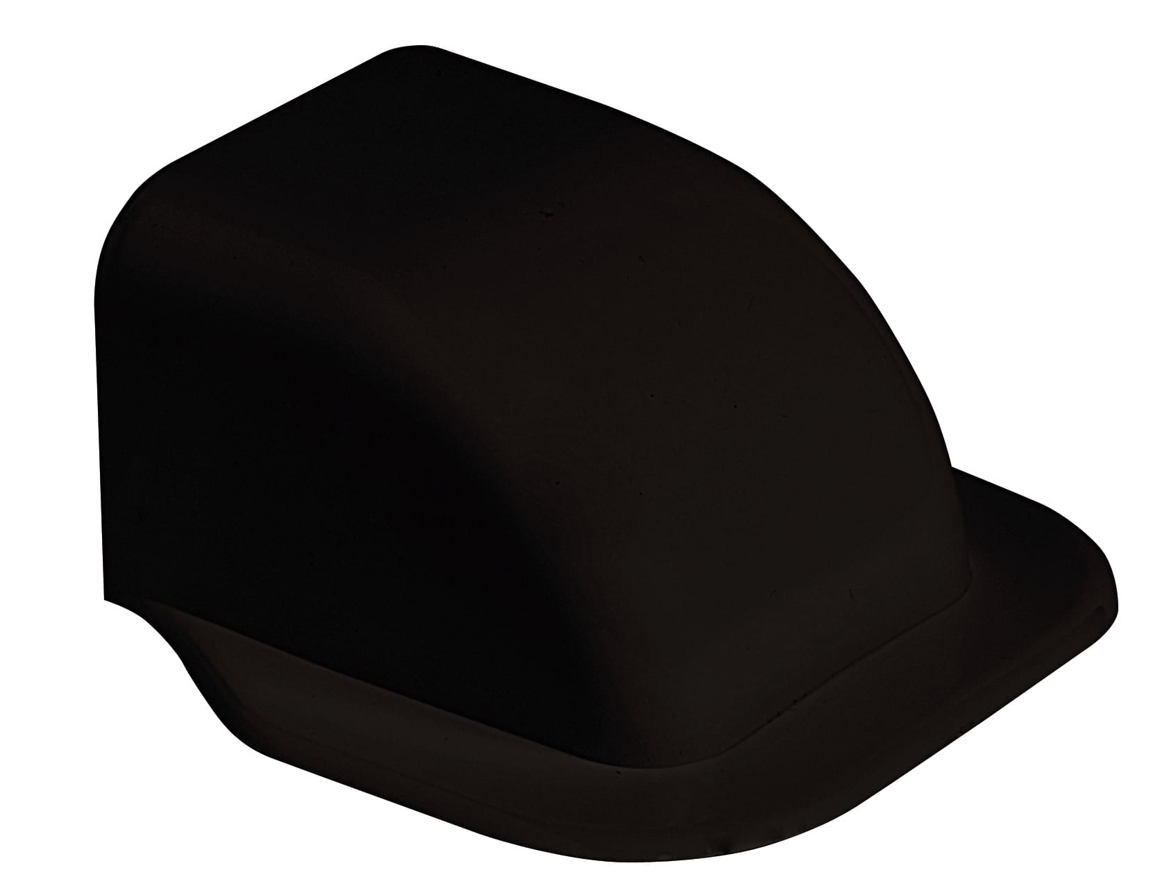 Grøntklima AS - Veggterminal, kanal, 80 x 60mm sort, til Standard & Artic