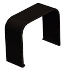 Grøntklima AS - Skjøt, kanal, 80 x 60mm sort, til Standard & Artic