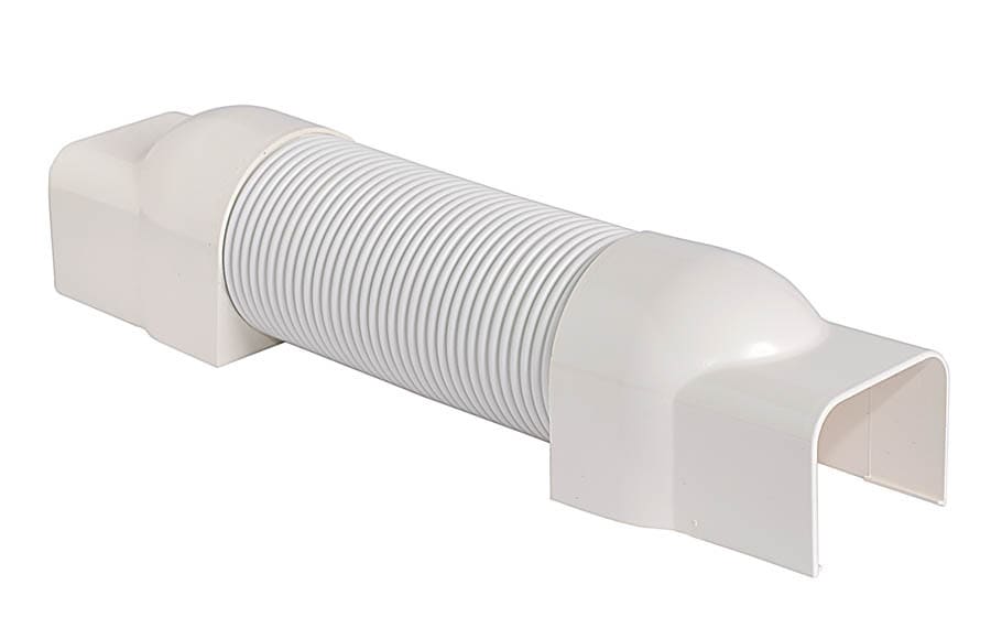 Grøntklima AS - Fleksibelt bend, 80 x 60mm hv. til Standard og Artic