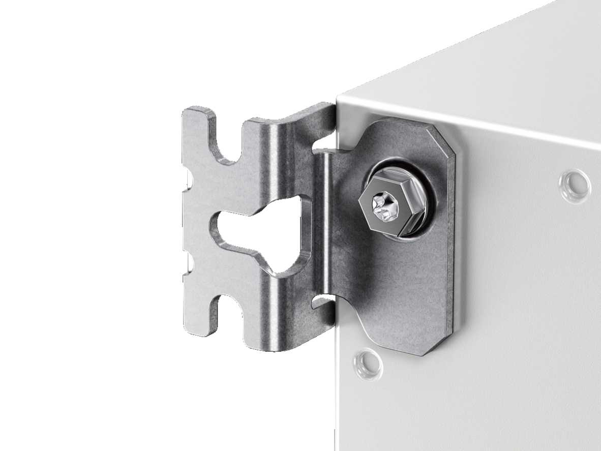 Rittal - Veggfeste AX 10mm 4/frp