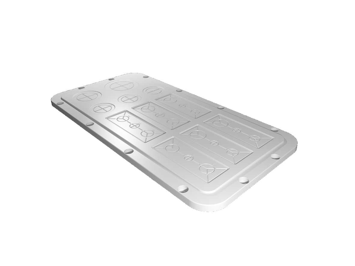 Rittal - Plastflens AX stl 7 modul