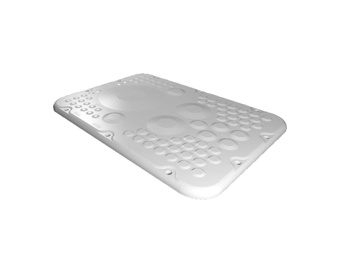 Rittal - Plastflens AX stl 1 membran