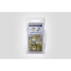 HellermanTyton - HCPM-2 HelaCon Plus Mini transperant innstikklemme 2 leder
