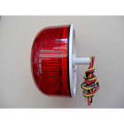 Klaxon - KLAXON FLASHGUARD UL B. LYS 12/24VDC/115/70MA, 2W, RØD, XENO