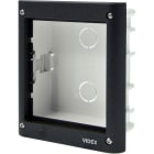 Videx - VIDEX 4883/C RAMME/PÅVEGG KROM RAMME/PÅVEGGBOKS, 3 MOD